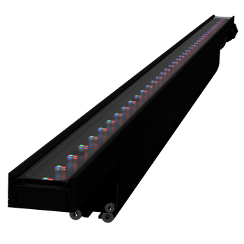 VidLine by PIXL Lighting is a high-performance linear fixture purpose-built for outdoor media facades. Offering precise single-pixel control and up to 16-bit dimming resolution, it creates stunning video displays on architectural exteriors. With groundbreaking 187 meter (614 feet) maximum fixture run length at 25 mm (1 in) pixel resolution, VidLine is engineered for both durability and seamless integration, transforming buildings into dynamic canvases for captivating visual storytelling.